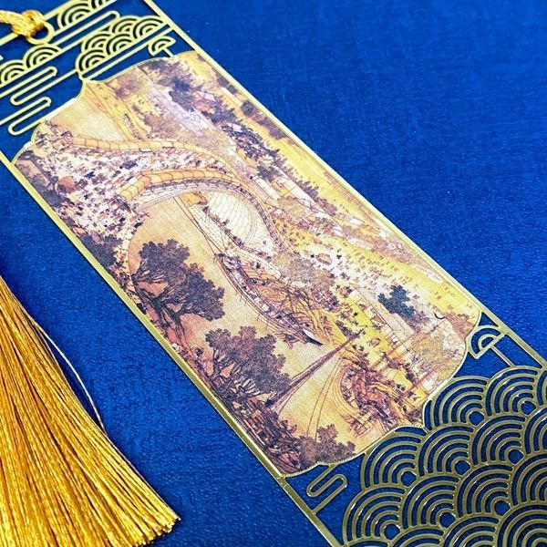 Набір Закладок Метал &laquo;Традиційний Китайський Живопис&raquo; (4 шт.) 1370 &mdash; основне фото товару