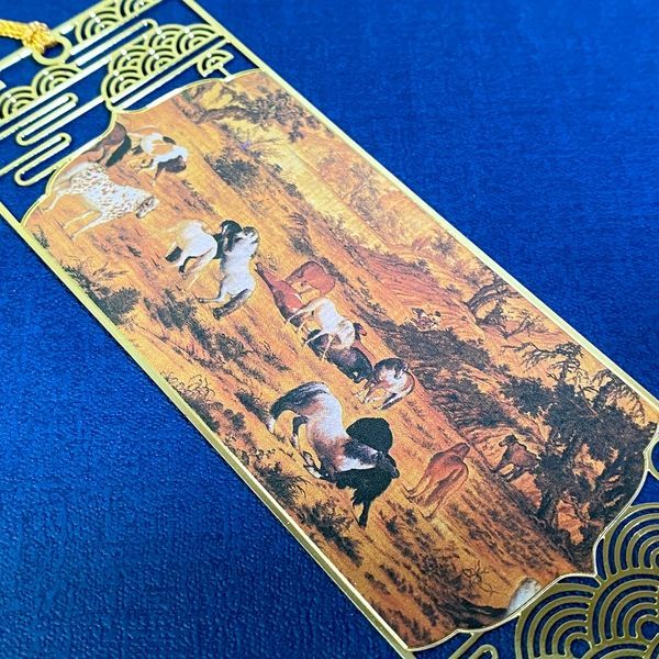 Набір Закладок Метал &laquo;Традиційний Китайський Живопис&raquo; (4 шт.) 1370 &mdash; основне фото товару