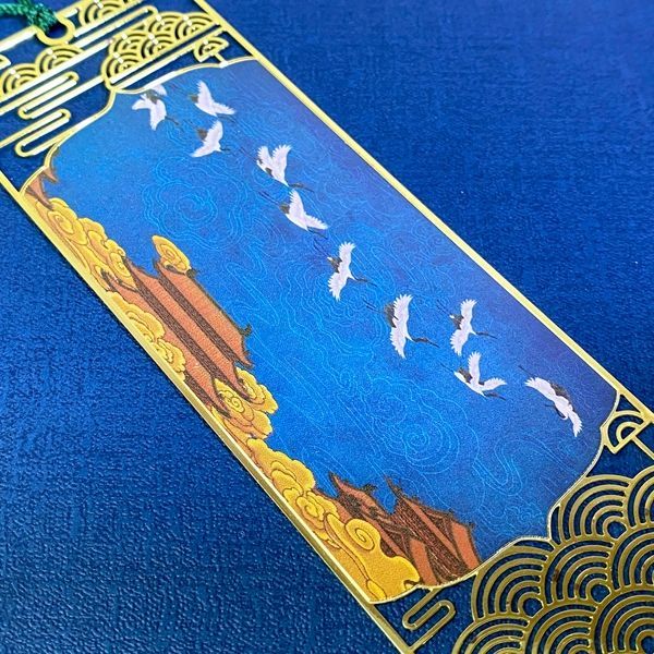 Набір Закладок Метал &laquo;Традиційний Китайський Живопис&raquo; (4 шт.) 1370 &mdash; основне фото товару