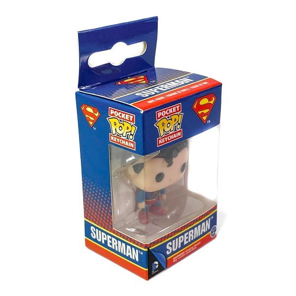Брелок Funko Pocket POP! "Супермен Класичний" з всесвіту DC 1724 &mdash; основне фото товару