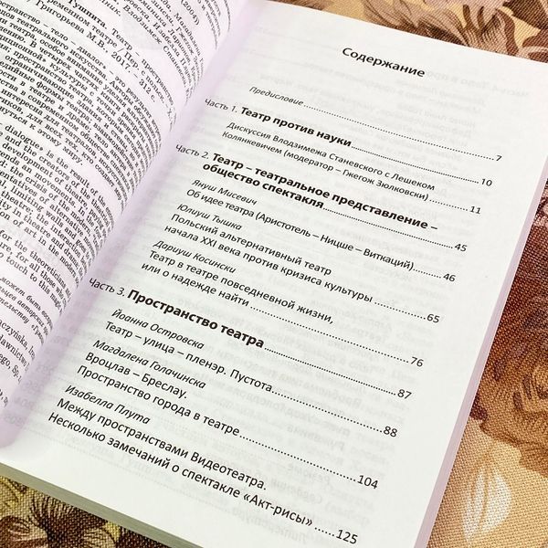 Книга "Театр: пространство, тело, диалог. Исследования в современном театре". Магадалена Голачинська та Іренеуш Гушпіт 1713 &mdash; основне фото товару