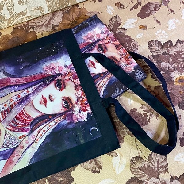 Книга "Ночь перед Рождеством (комплект з шопером, закладкою та стікерами)". Микола Гоголь. Оксана Вікторова 0962 &mdash; основне фото товару