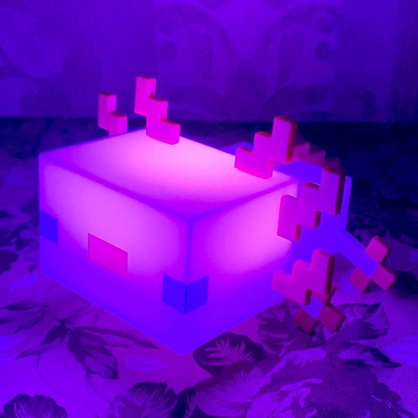 Лампа інтер'єрна "Аксолотль" з Minecraft 1888 &mdash; основне фото товару