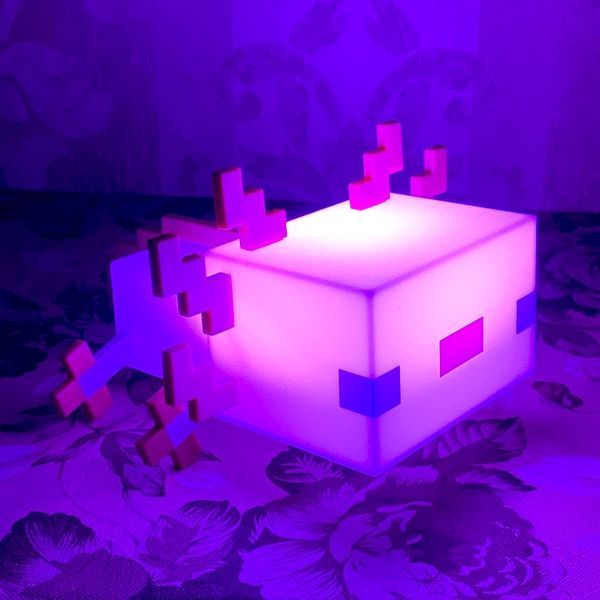 Лампа інтер'єрна "Аксолотль" з Minecraft 1888 &mdash; основне фото товару
