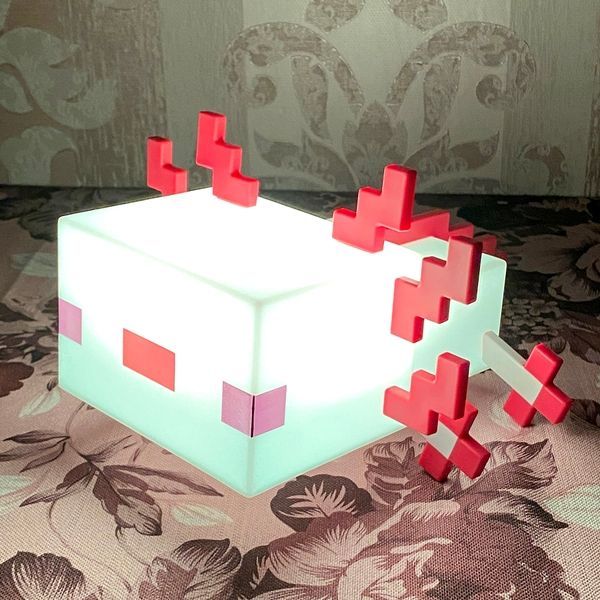 Лампа інтер'єрна "Аксолотль" з Minecraft 1888 &mdash; основне фото товару