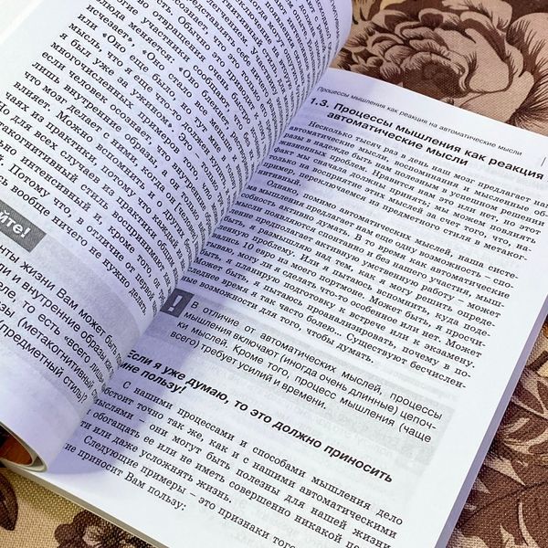 Книга "Не бойся будущего и не живи прошлым. Как научиться думать по другому. Применение метакогнитивной терапии для самопомощи себе и в терапии". Олівер Корн і Себастіан Рудольф 1461 &mdash; основне фото товару