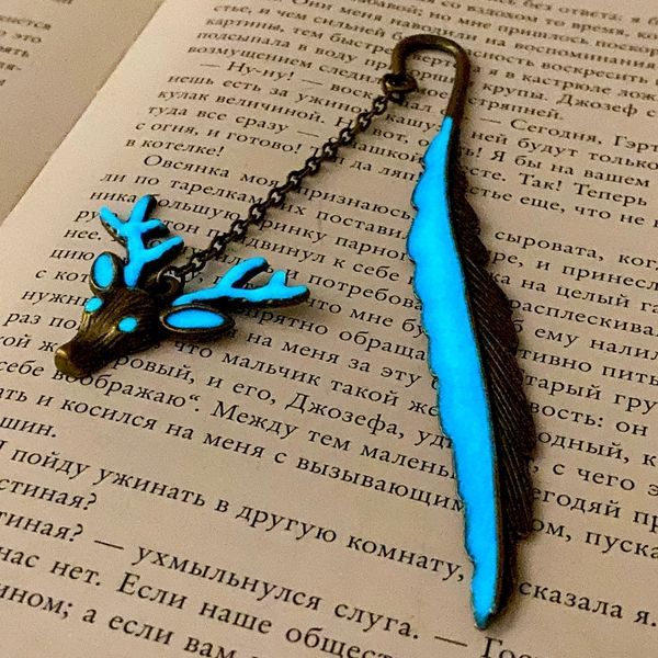 Закладка светящаяся "Олень №2" 1395 &mdash; основное фото товара