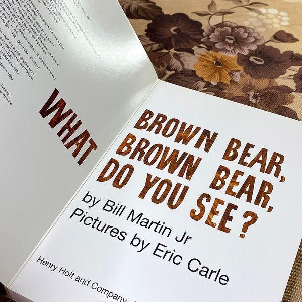 Книга "Brown Bear, Brown Bear, What Do You See?". Билл Мартин (Bill Martin) 0875 &mdash; основное фото товара