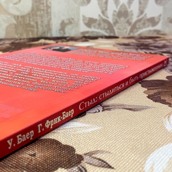 Книга "Стыд: стыдиться и быть пристыженным". Удо Баєр і Габріелла Фрік-Баєр 1477 &mdash; основне фото товару