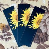 Закладка картонная "GARDEN BLACK. Подсолнух" 0658 &mdash; основное фото товара