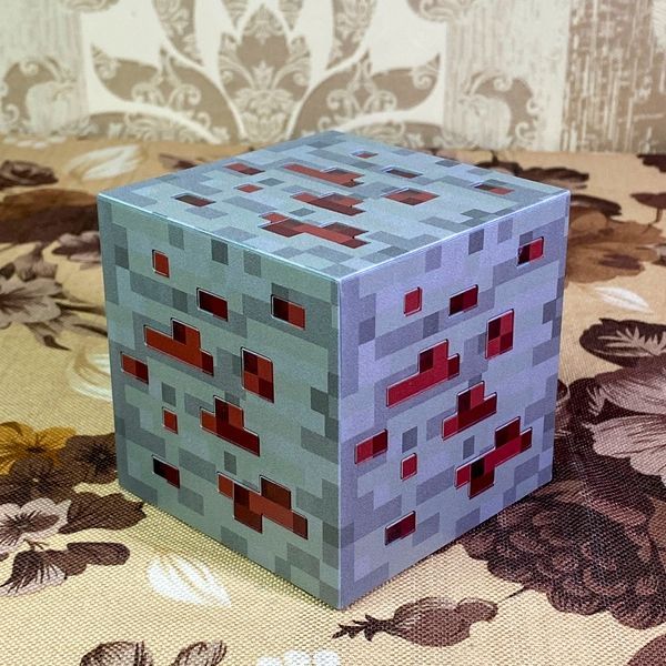 Лампа інтер'єрна "Редстоунова Руда" з Minecraft 2018 &mdash; основне фото товару