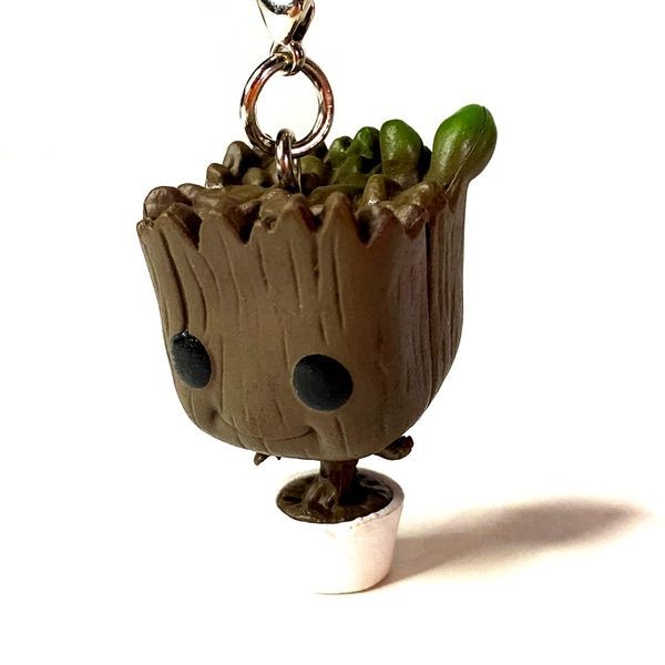 Брелок Funko Pocket POP! "Малюк Ґрут" із Вартових Галактики 2055 &mdash; основне фото товару
