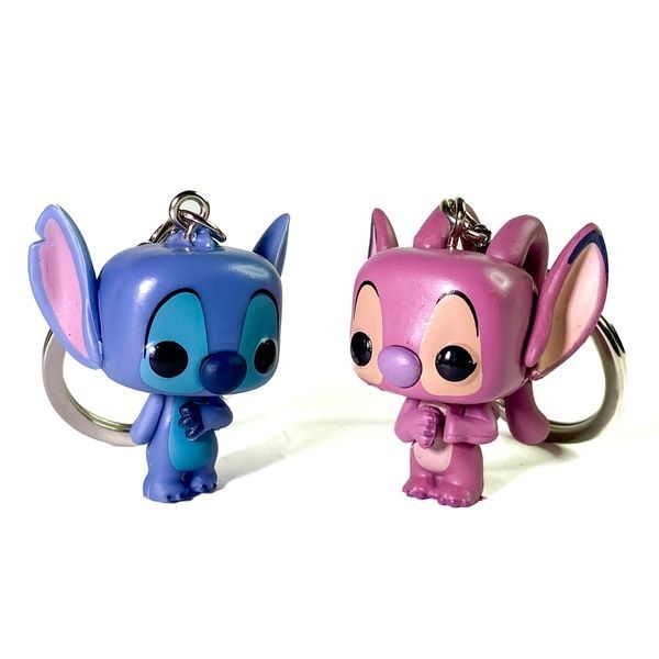 Набор брелоков Funko Pocket POP! "Стич и Ангел" из Лило и Стича 1418 &mdash; основное фото товара