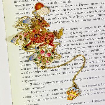 Закладка метал "Міфологія Китаю. Лунма" 0553 &mdash; основне фото товару