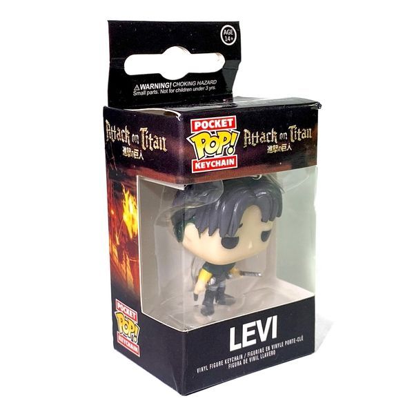 Брелок Funko Pocket POP! &laquo;Леві&raquo; з Атаки Титанів 1420 &mdash; основне фото товару